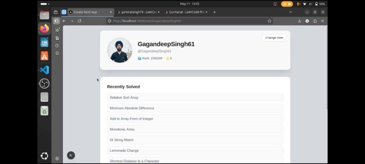 Leetcode Recommender